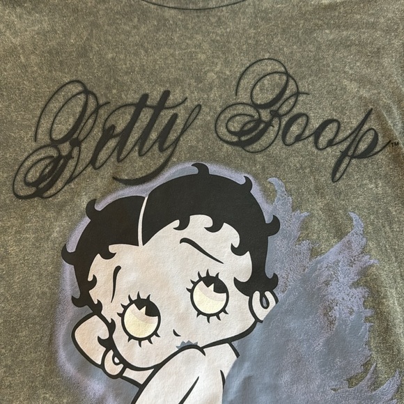 Betty Boop Angel‎ Y2K Style Graphic Tee L NWT - Picture 9 of 14